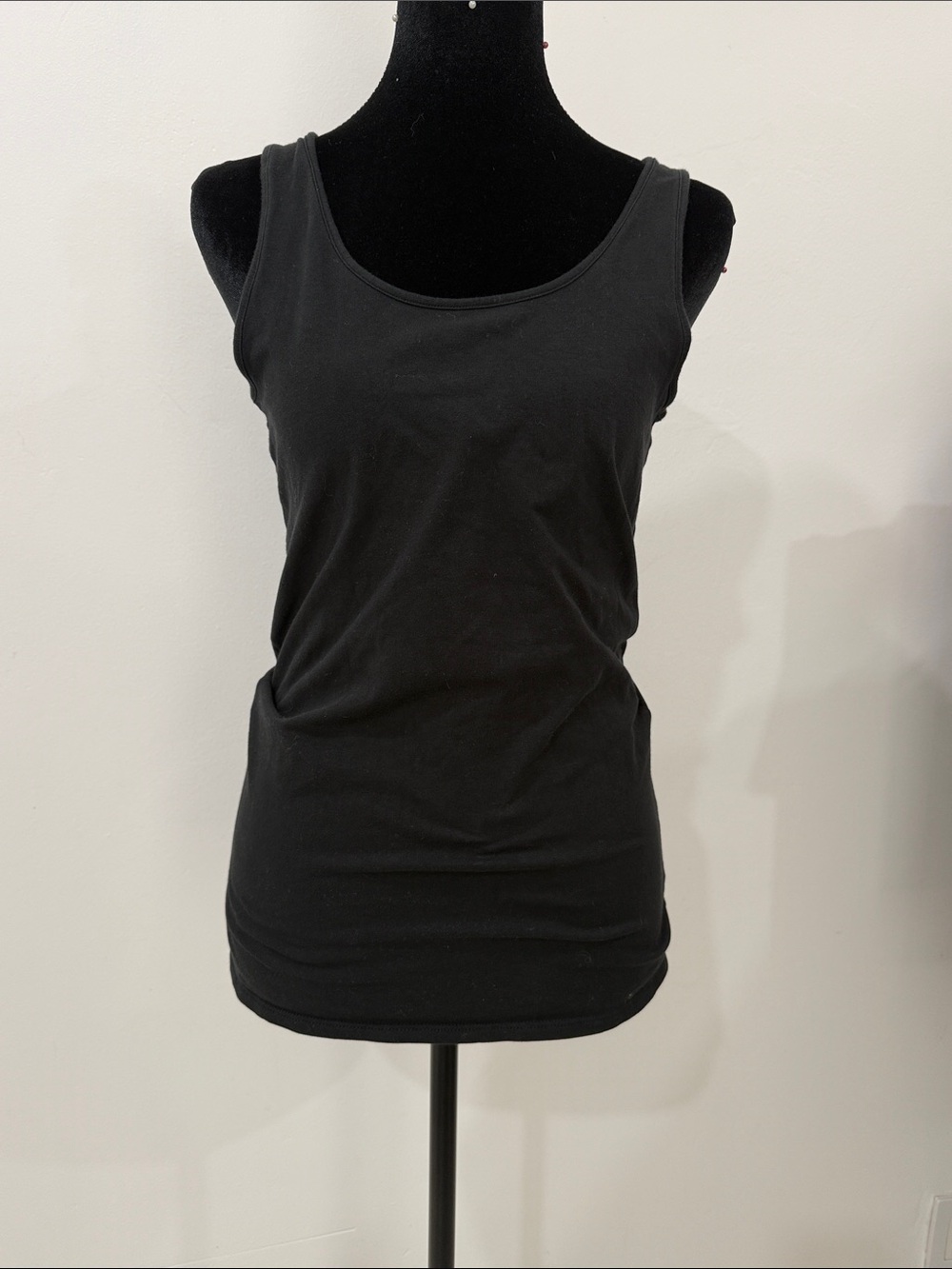 Love Hanna Classic Black Tank Top
